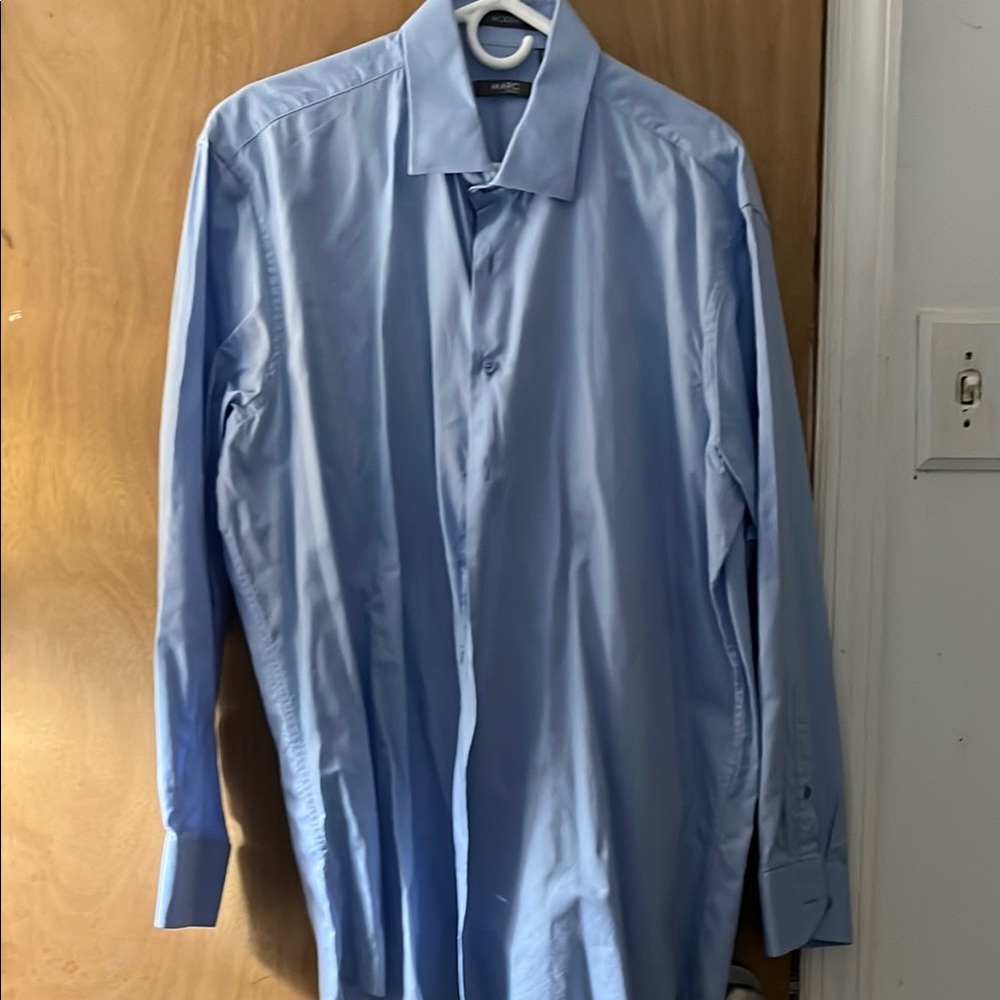 Men's Blue Dress Shirt